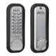 Single Combination Deadbolt Lock - Satin Nickel (2210SN) Single Combination Deadbolt Lock - Satin Nickel (2210SN)